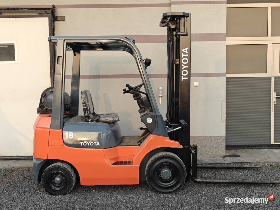 Wózek Toyota BT FGF18 18T Triplex 52M Wolny Skok sprzedam