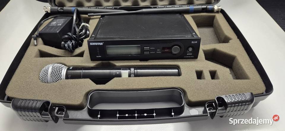 Shure SLX24SM58 Oryginalny zestaw bezprzewodowy
