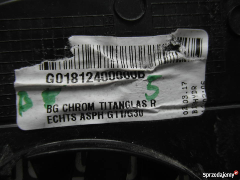 lusterko bmw 5 G30 G31 7 G11G12 Szczecin