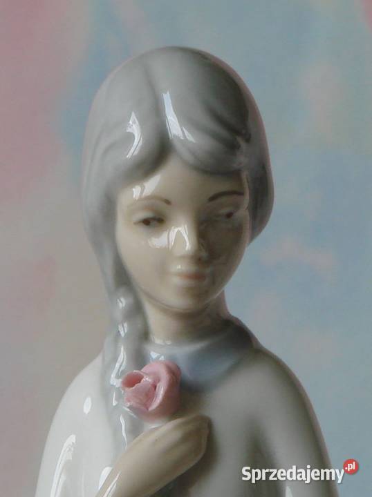 figurka dziewczyna porcelana Łuków sprzedam