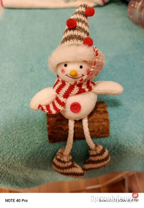 dekoracja świąteczna bałwanek Łódź