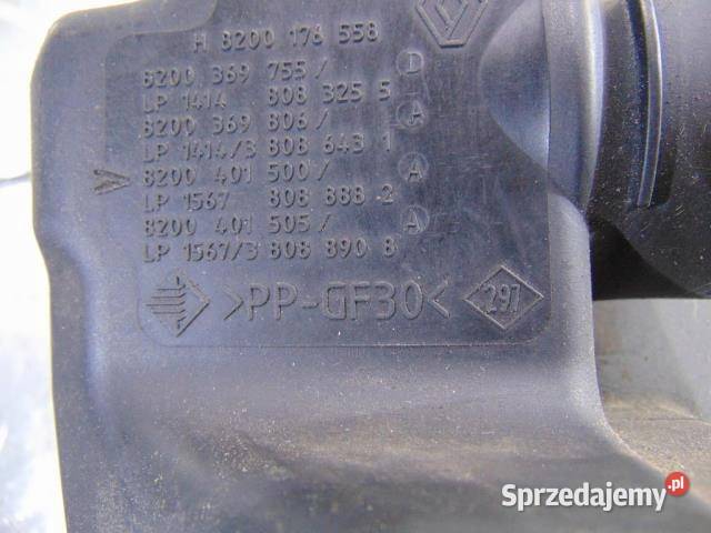 OBUDOWA FILTRA POWIETRZA RENAULT SCENIC 16 16V