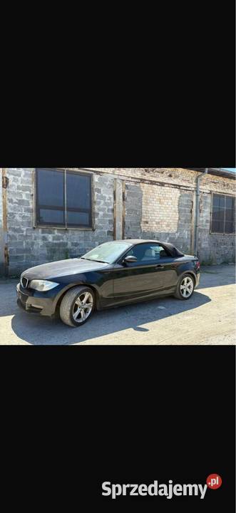 Na części BMW 120 E88 Black Sapphire Metalic benzyna Szprotawa