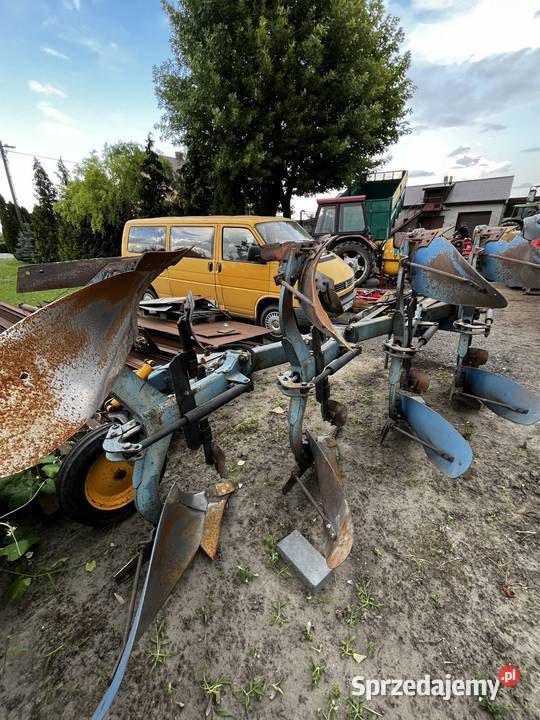 Pług 4skibowy obrotowy overum xcelsior cx 498h w nieuszkodzony Strugi