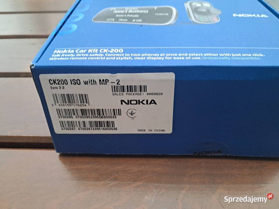 Zestaw głośnomówiący Nokia Ck200 Ciecierzyn sprzedam