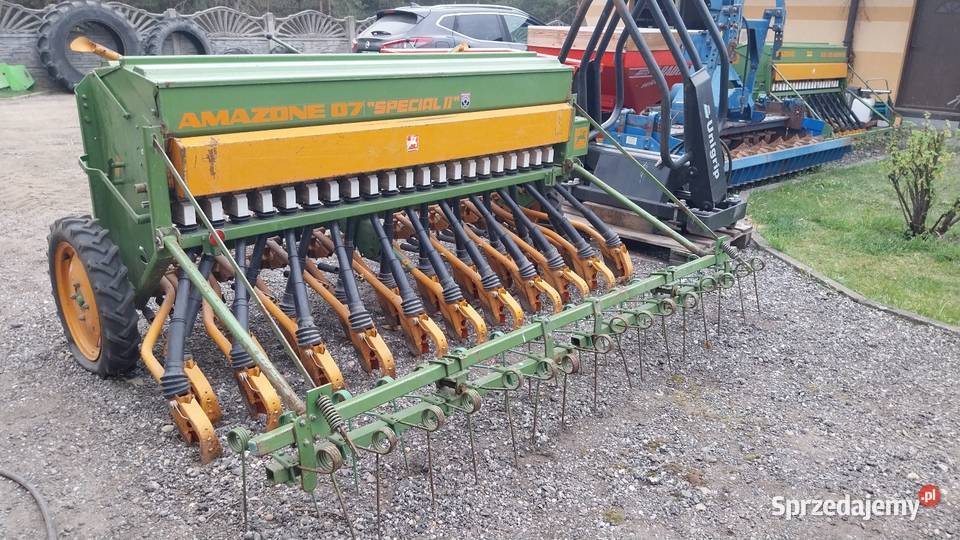 Siewnik do zboża HASSIA DKL250 ścieżki KOMPUTER Amazone Przymiłowice