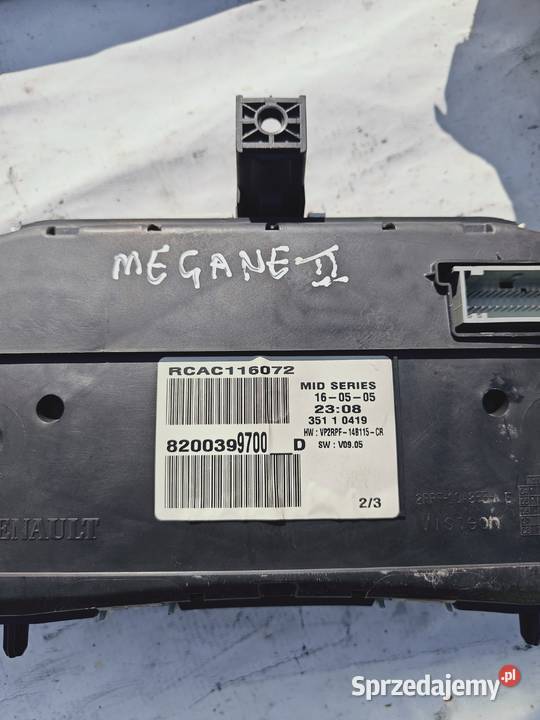 Licznik zegary Reno Megane 2 Łagów