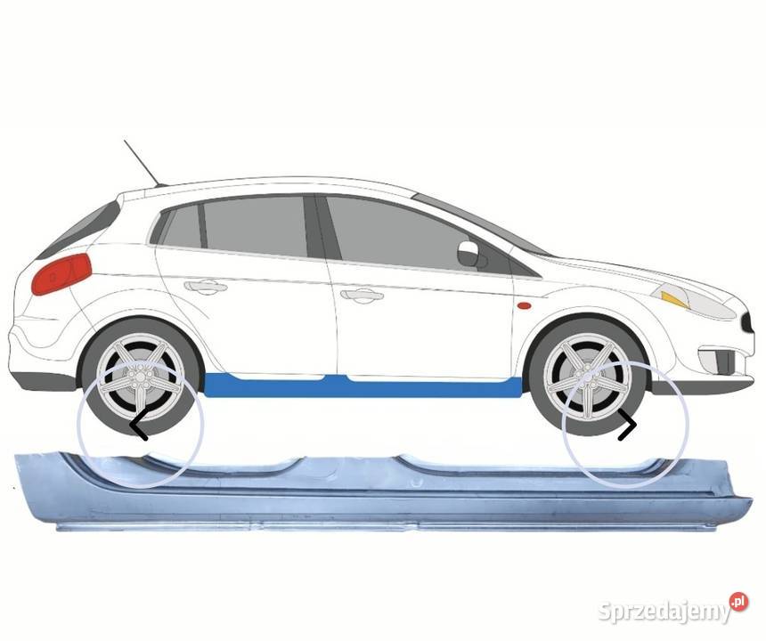 Próg Fiat brawo 2007 Części samochodowe Rawa Mazowiecka sprzedam