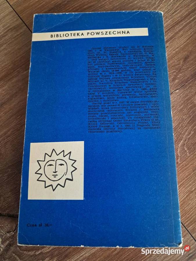 książka z 1966 z dedykacją zwycięstwa Janusza świętokrzyskie