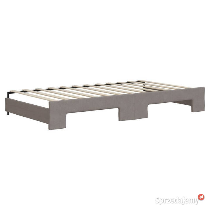 Sofa rozsuwana z szufladami taupe tkanina mazowieckie Warszawa sprzedam