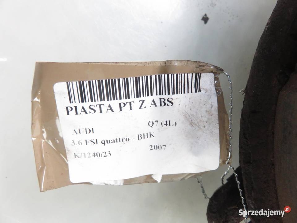 PIASTA TYLNA PRAWA AUDI Q7 36 FSI 7L8505436 osobowe