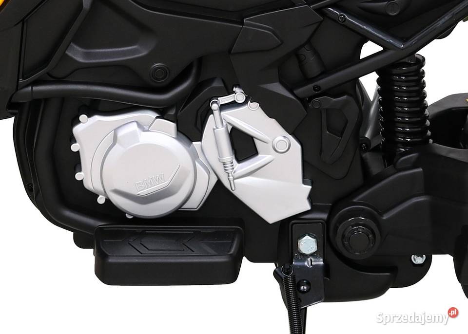 Motor Elektryczny BMW F850 GS Żółty 12V 235W Pojazdy elektryczne i spalinowe Łopuszno