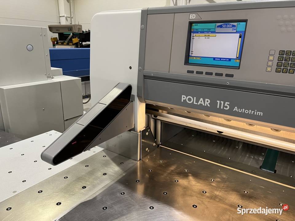 Gilotyna do cięcia papieru POLAR 115ED Autotrim Radom