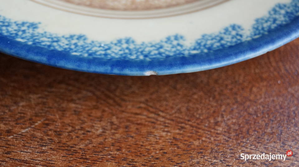 Bunzlau Bolesławiec trio do kawy lata 20 Mrowino