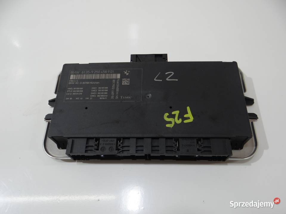 MODUŁ STEROWNIK ŚWIATEŁ BMW X3 F25 9250458 sprzedam