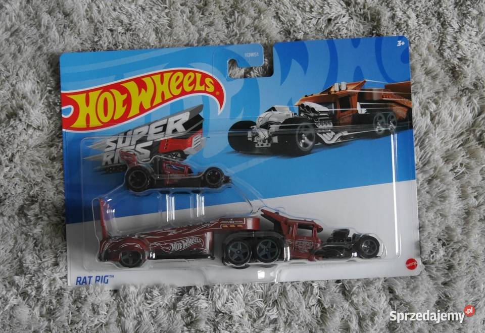 Mattel Hot Wheels Super Rigs Truck Rat Rig Mattel Wrocław