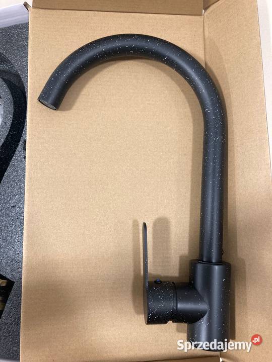 Bateria zlewozmywakowa kran kuchenny czarny Warszawa