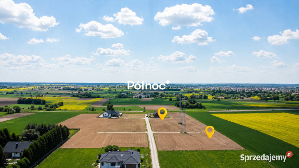 2 działki budowlane Lublin H i M Sachsów Sprzedaż