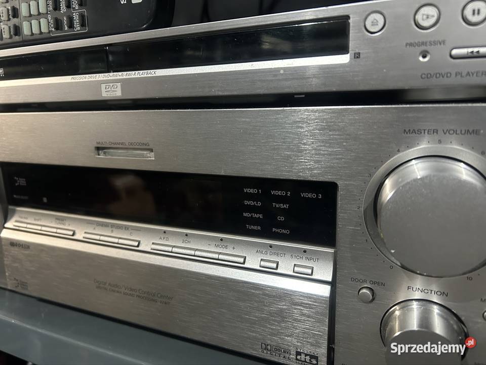 Amplituner plus odtwarzacz CD DVD Sony QS Rakoniewice