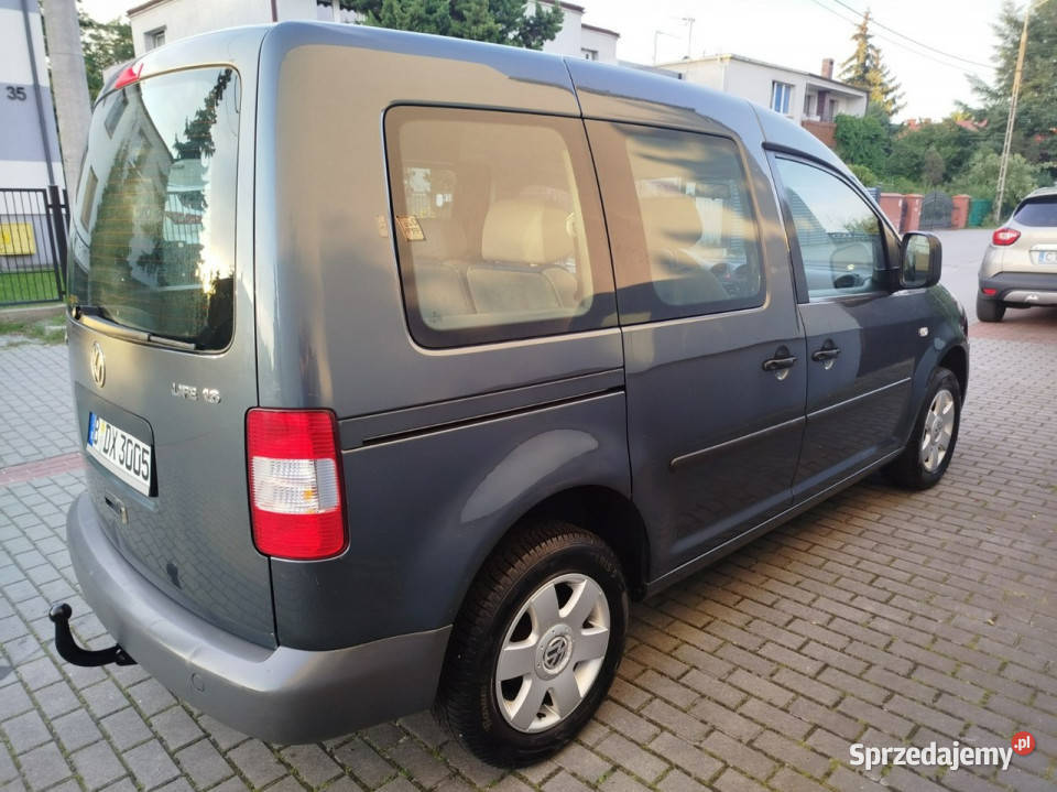 Volkswagen Caddy 5osobowy KLIMA OK 16 MPI 8 V nieuszkodzony kujawsko-pomorskie Toruń