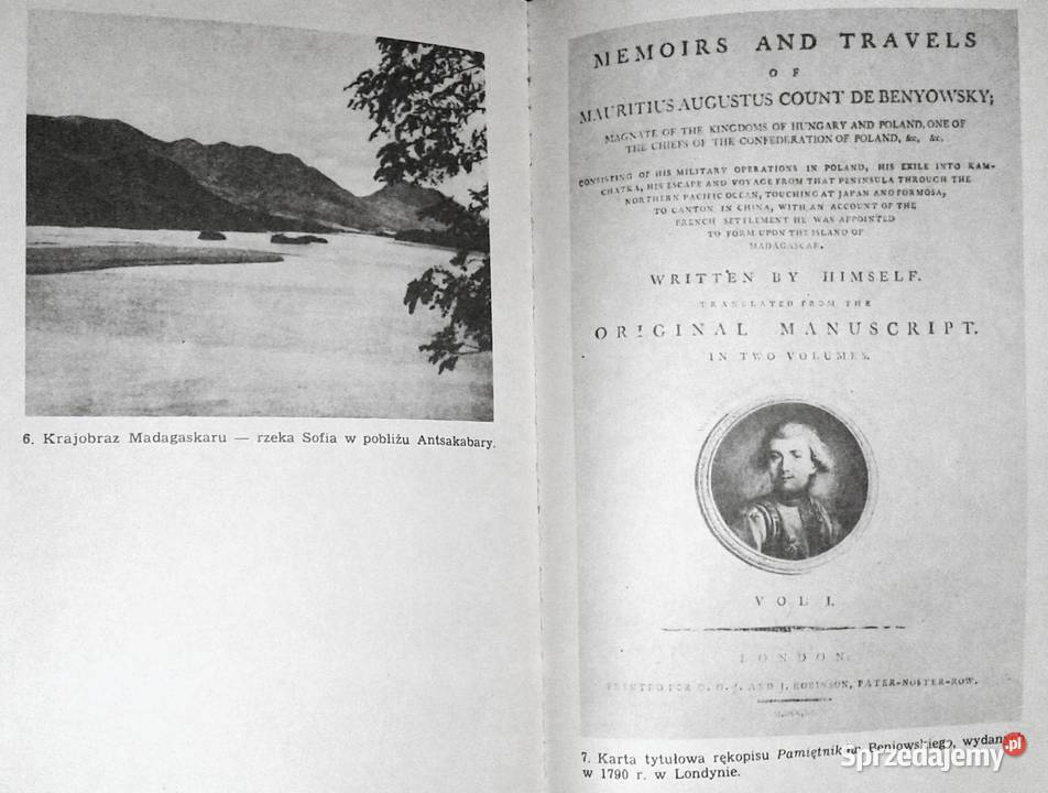 Maurycy August hr Beniowski Zdobywca Madagaskaru