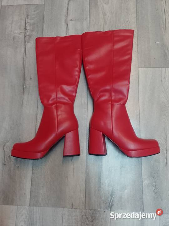 38 Czerwone Kozaki biznesowe bez Kraków