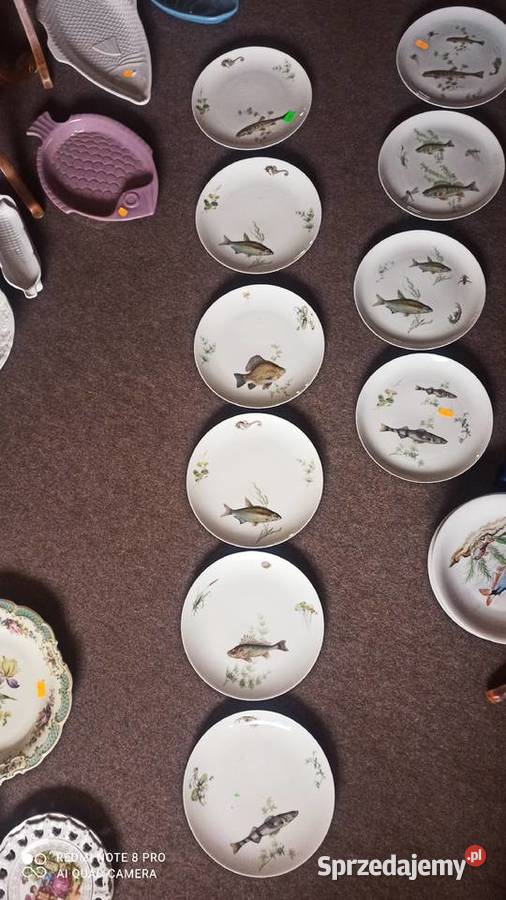 Talerz do ryb KA Krautheim Selb Bavaria Germany Porcelana i szkło Gdańsk