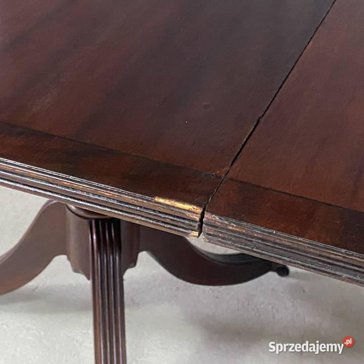Stół mahoniowy rozkładany klasyczny antyk Meble Budno