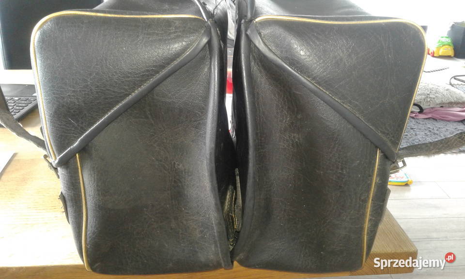 Klasyczne zabytkowe sakwy motocyklowe OXFORD