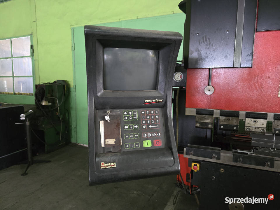 Prasa krawędziowa hydrauliczna AMADA Promecam wielkopolskie Biskupice