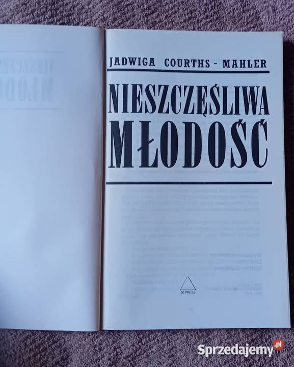 Jadwiga CourthsMahler Nieszczęśliwa młodość Koźminek