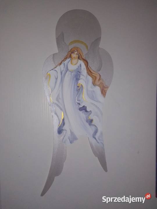 Anioł Stróż ręcznie malowany Katowice