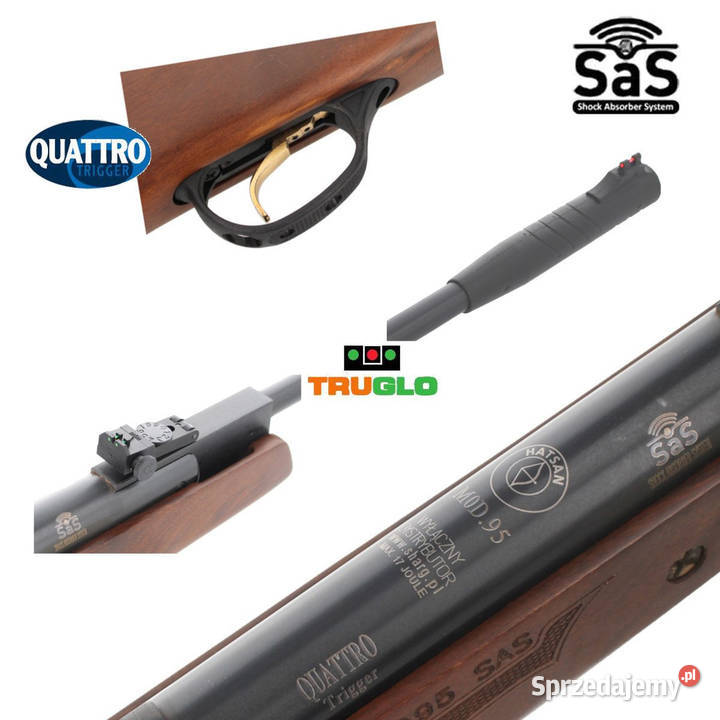 Wiatrówka Hatsan 95 635 mm mocna
