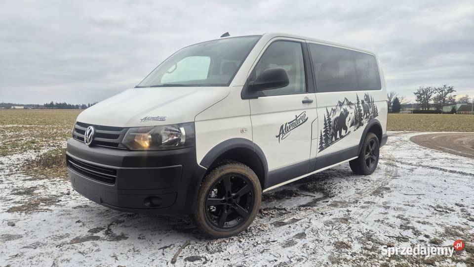 Volkswagen T5 lift 14r 69 150 baza kamper Pleszew