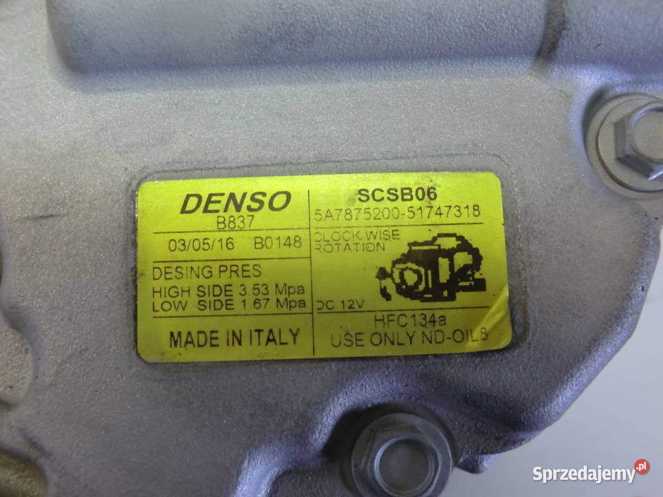 Sprężarka Kompresor 000517473180 osobowe Krzeszowice