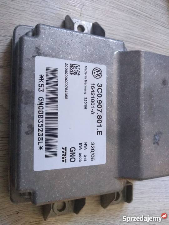 Sterownik hamulca ręcznego passat b6 3C0907801E Suchedniów