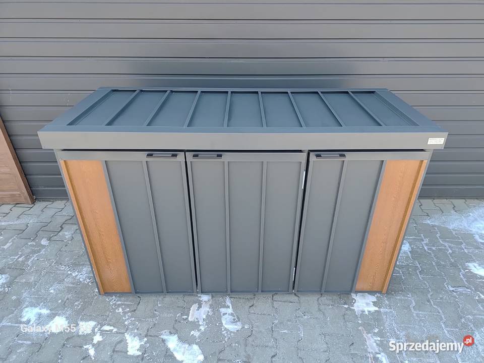 Zabudowa na kosze osłona koszy na śmieci Katowice