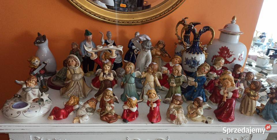 Anioł leżący Figurka GOEBEL Weihnacht Boże Gdańsk sprzedam