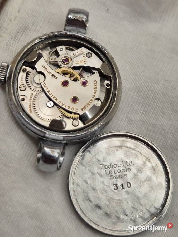 Damski zegarek vintage Zodiac