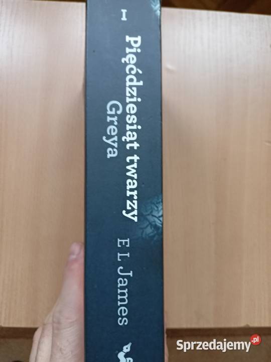 Książka Pięćdziesiąt twarzy Greya