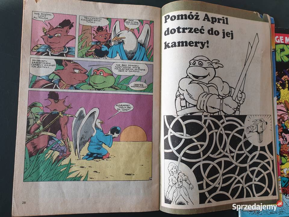 Teenage Mutant HeroTurtles 2 komiksy wydawnictwo Gdynia