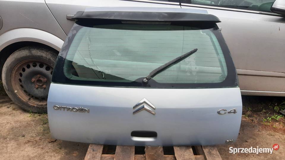 klapa bagażnika kompletna Citroen C4 I lak EYLC