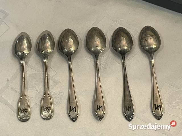Zestaw 6 łyżeczek SS w pudełku z kantyny Kraków