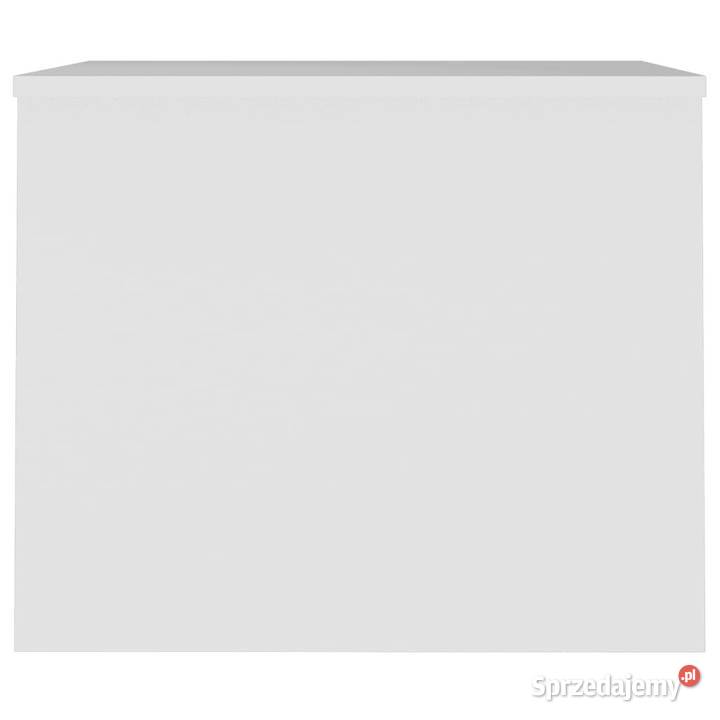 Stolik kawowy biały 80x505x415 materiał Warszawa