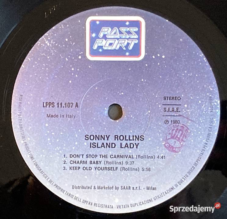 Sonny Rollins Island Lady zachodniopomorskie Szczecin