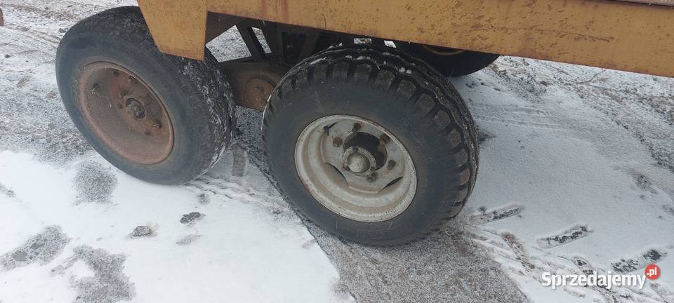 Sprzedam przyczepę TANDEM Konin sprzedam