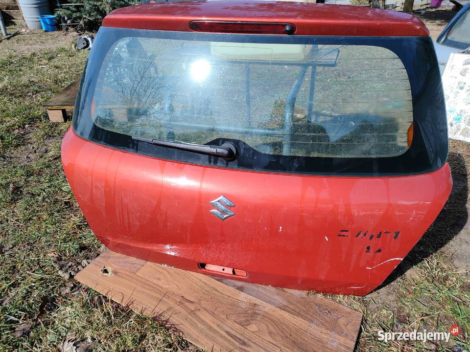 Klapa tył Suzuki Swift mk6 lubelskie Janowiec sprzedam