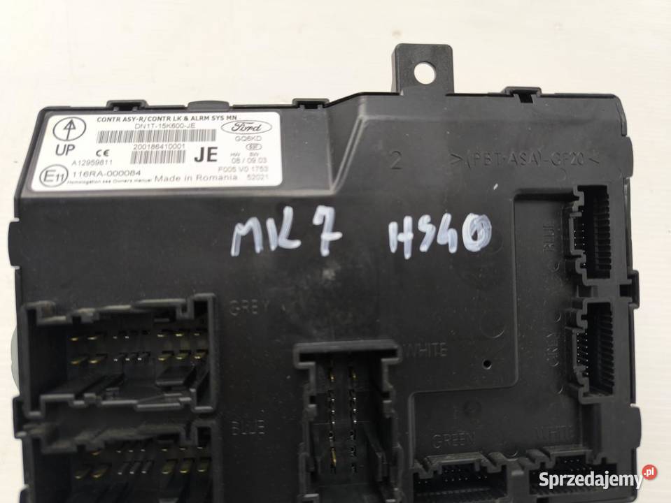 MODUŁ KOMFORTU FORD FIESTA MK7 LIFT 10