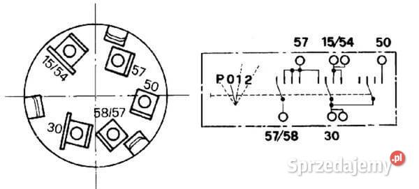 Stacyjka zapłonu P012 Cobo 14159000 Kamionna
