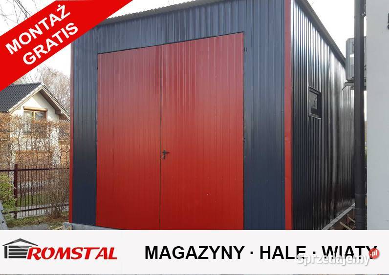Garaż Blaszany Magazyn Blaszany Wiata Hala Tłuszcz